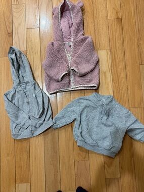 Toddler Girls Coat and Sweatshirts